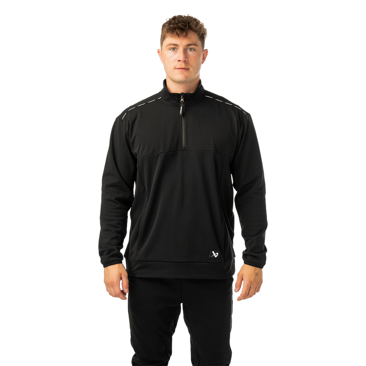 bauer-team-fleece-1-2-zip-senior-felpa-allenamento image 3