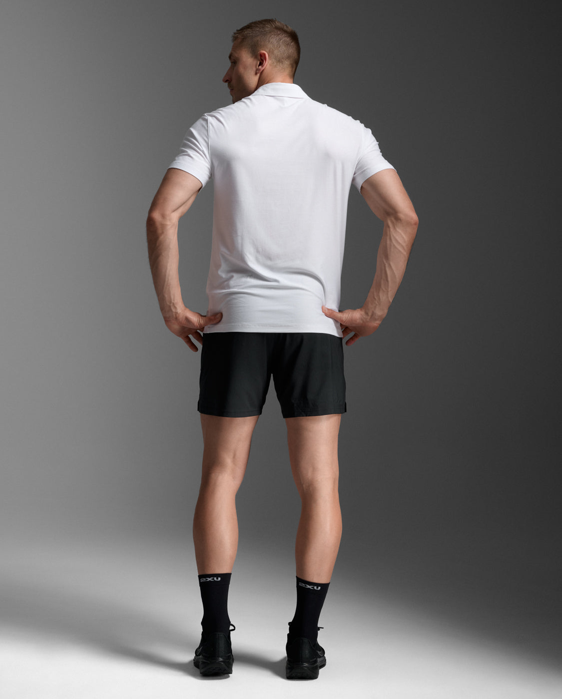 2xu-signature-polo-polo-training-uomo-bianco image 3