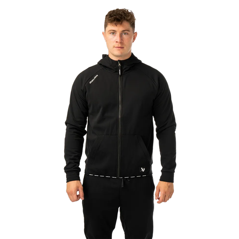 bauer-team-fleece-zip-hoodie-senior-felpa-con-zip image 1