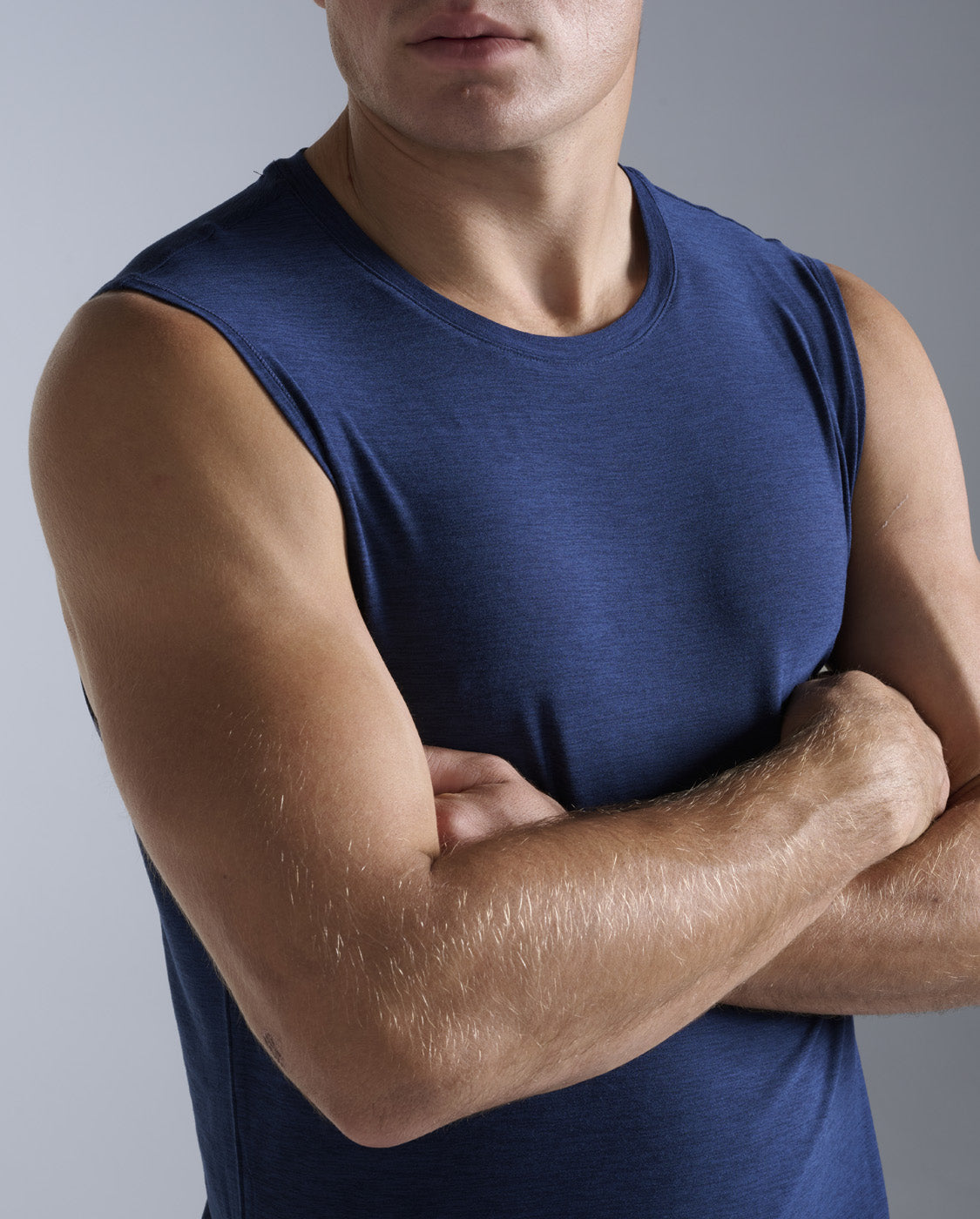 2xu-signature-tank-canotta-training-uomo-blu image 6