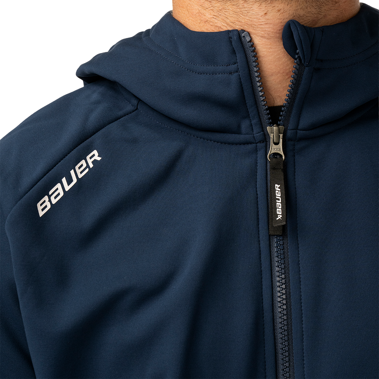 bauer-team-fleece-zip-hoodie-senior-felpa-con-zip image 8
