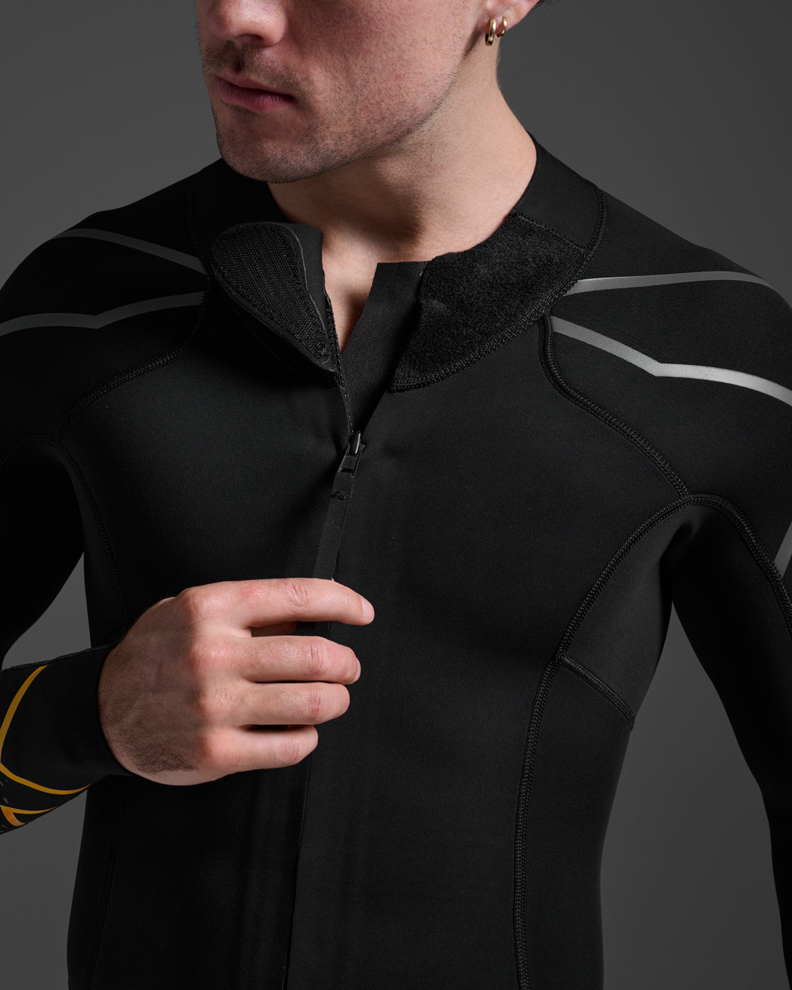 2xu-swimrun-1-wetsuit-muta-swimrun-uomo-nero-giallo image 7
