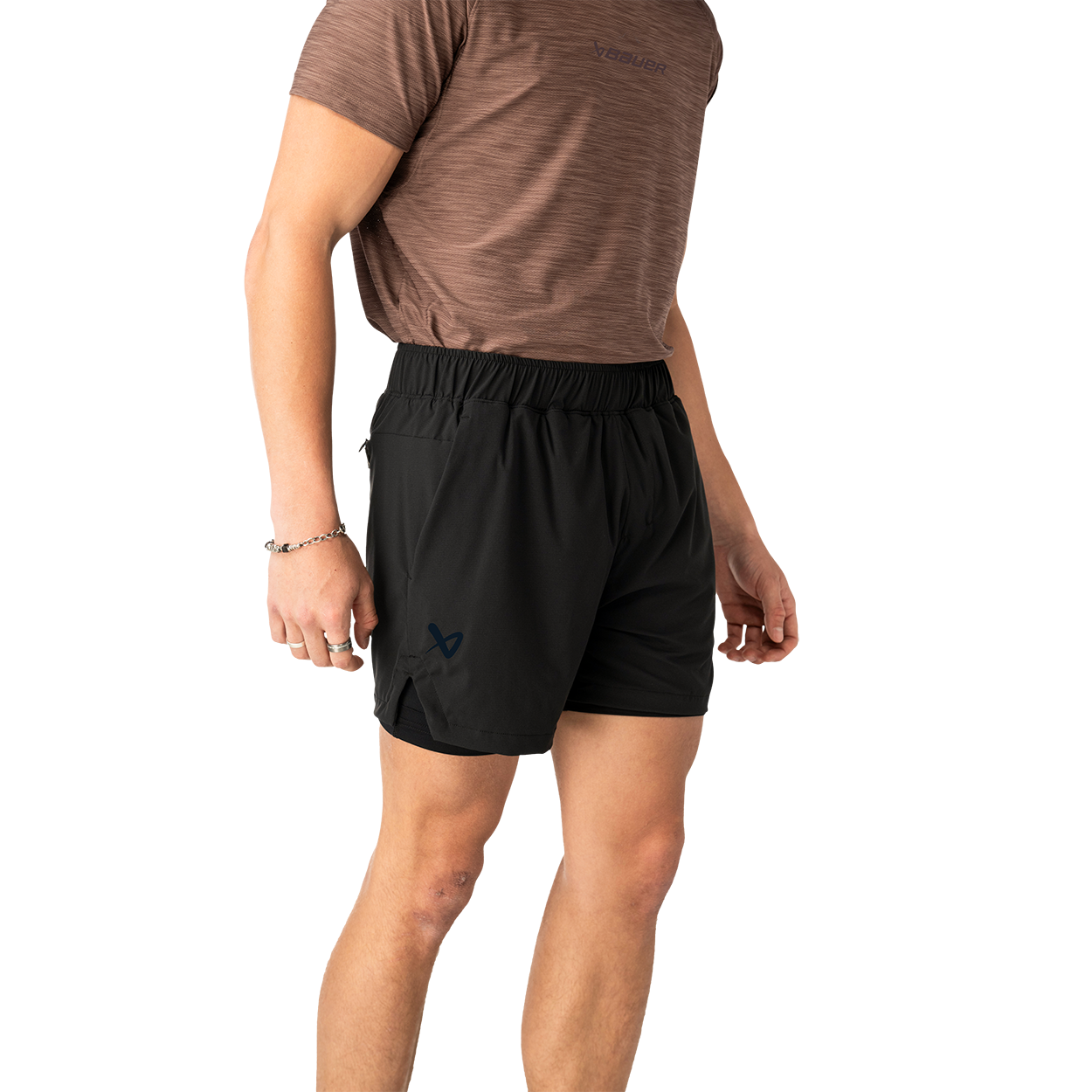 bauer-ice-to-gym-lined-train-short-senior-pantaloncino-allenamento-uomo image 4