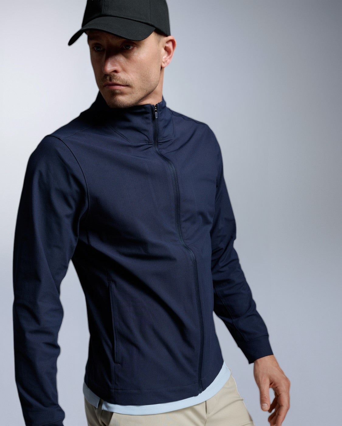 2xu-signature-hybrid-jacket-giacca-training-blu-regular image 2