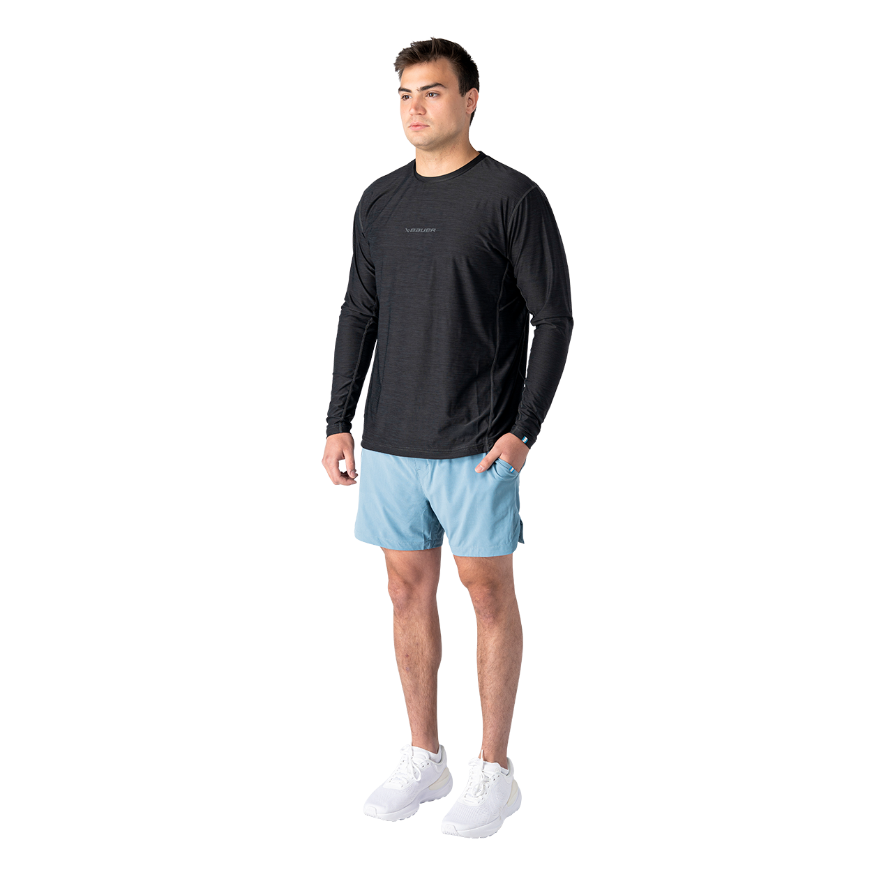 bauer-long-sleeve-tech-tee-senior-maglia-tecnica-manica-lunga image 2