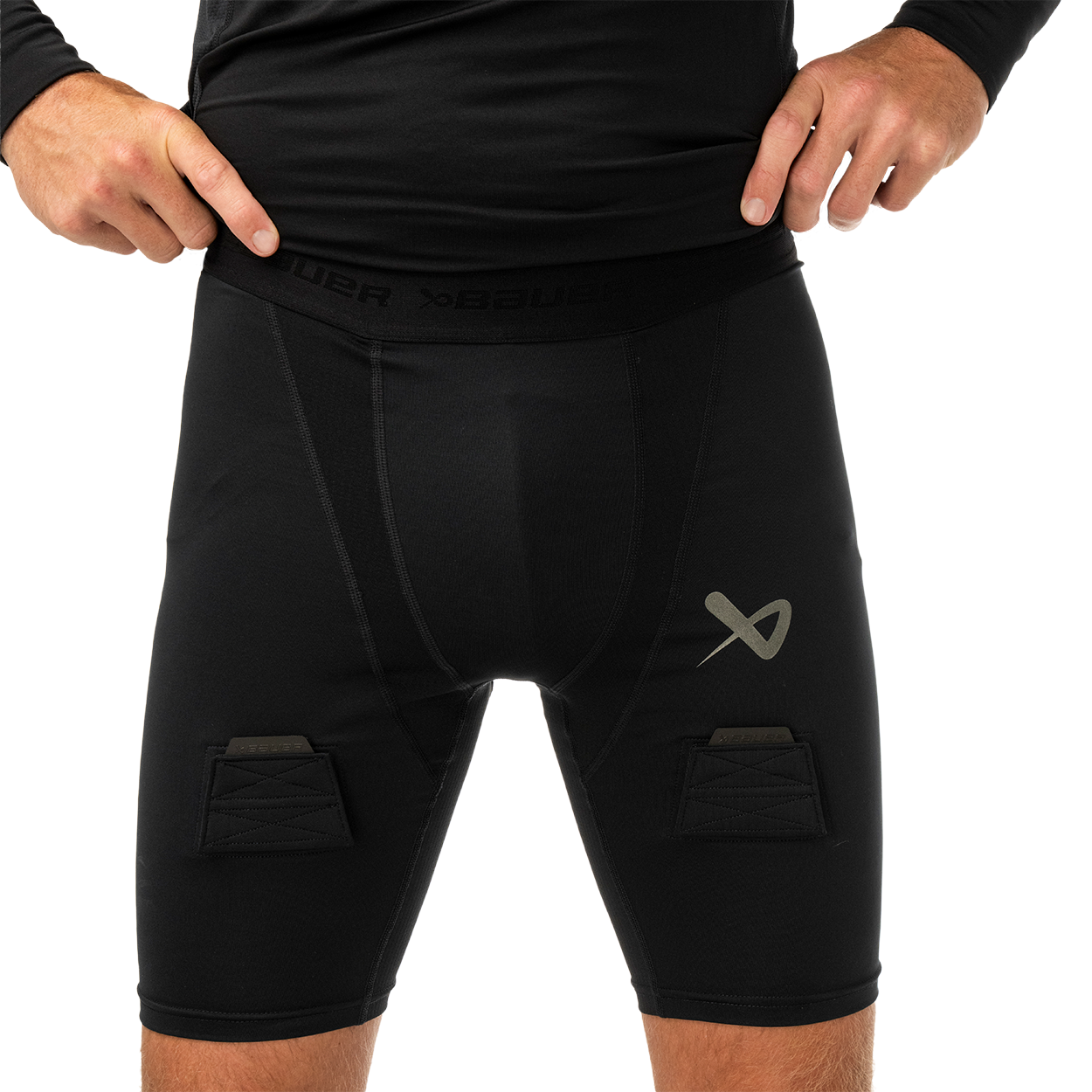 bauer-performance-baselayer-jock-short-senior-pantaloncino-compressivo-con-tasca image 3