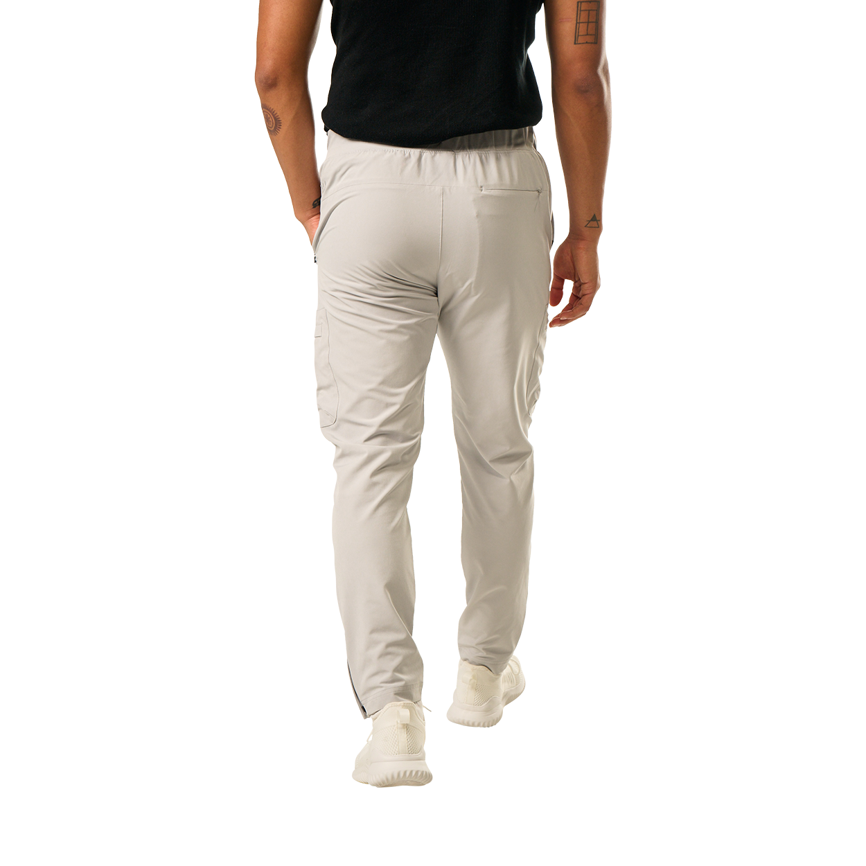bauer-cross-coast-pantalone-viaggio-grigio-quiet-grey-uomo image 3