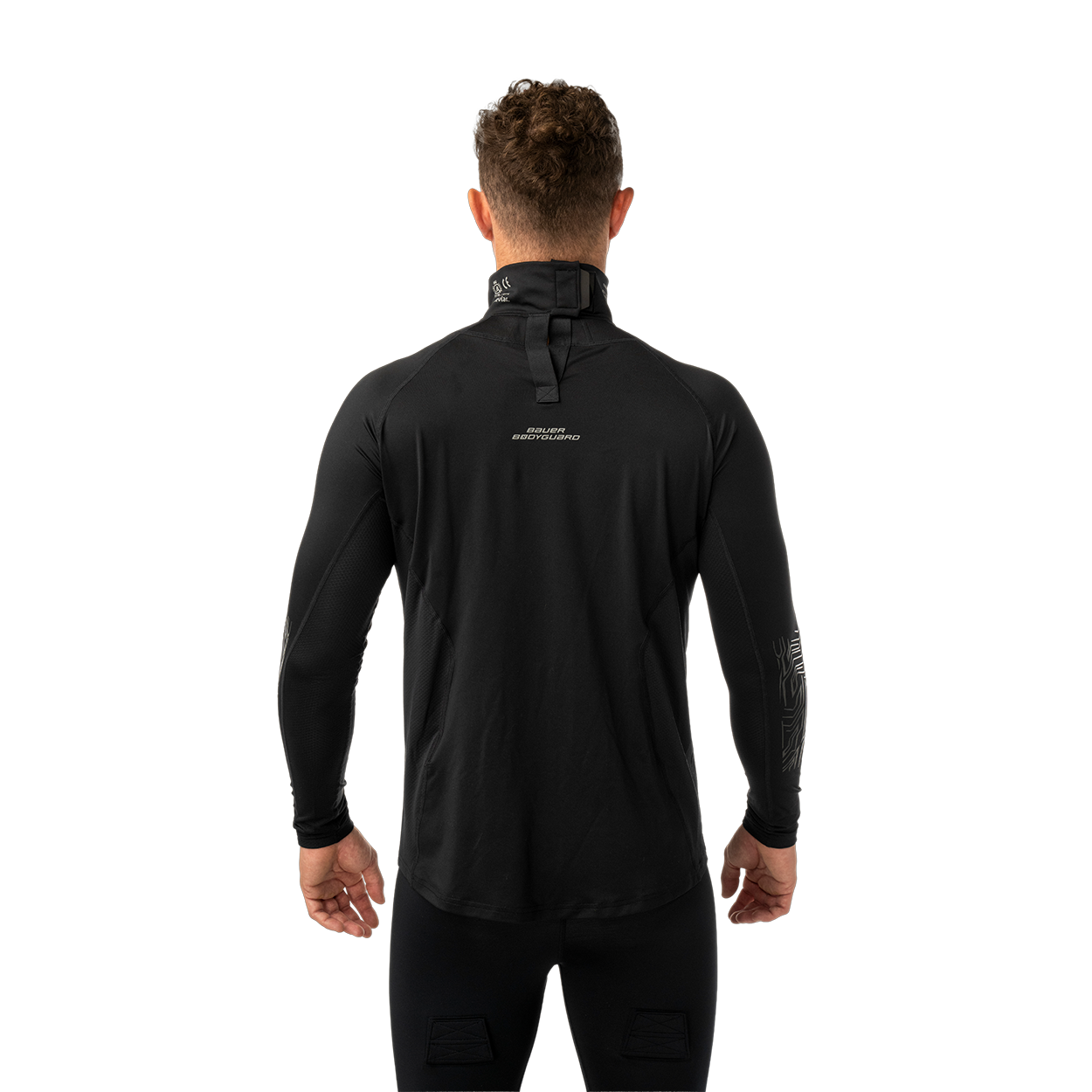bauer-bodyguard-protective-baselayer-senior-sottostrato-protettivo-con-collo-kev image 6