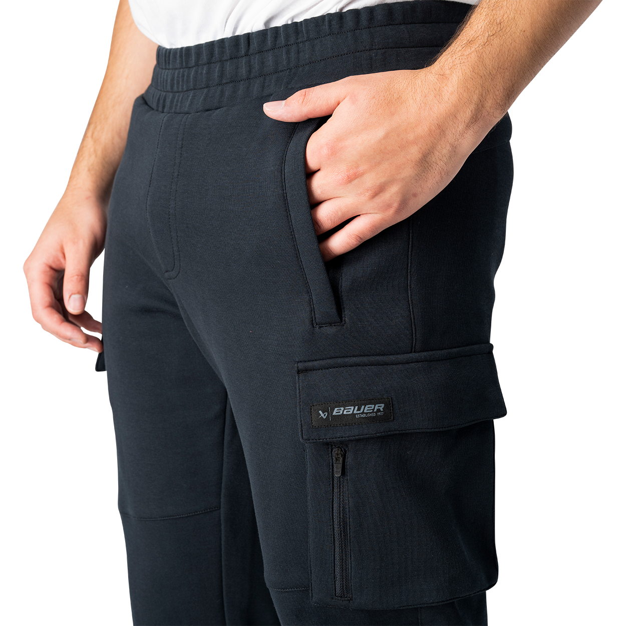 bauer-cargo-pant-uomo-pantalone-cargo-5-tasche image 5