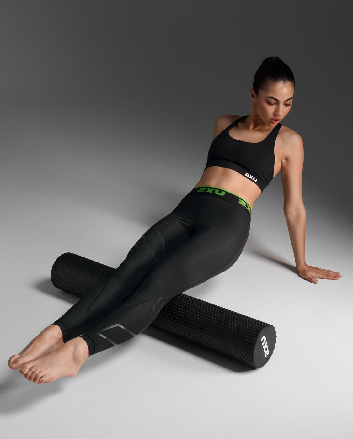 2xu-refresh-recovery-compression-tights-leggings-recupero-nero image 6