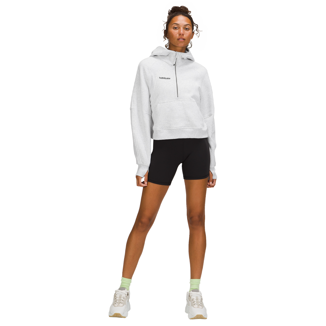 bauer-x-lululemon-scuba-half-zip-donna-felpa-oversize image 5