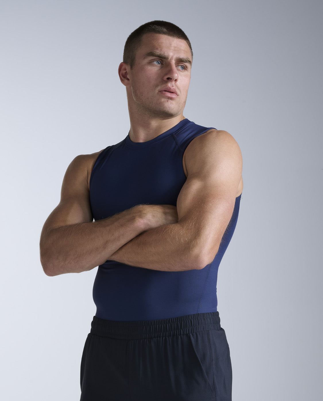2xu-core-compression-canotta-sleeveless-uomo-blu-base image 5