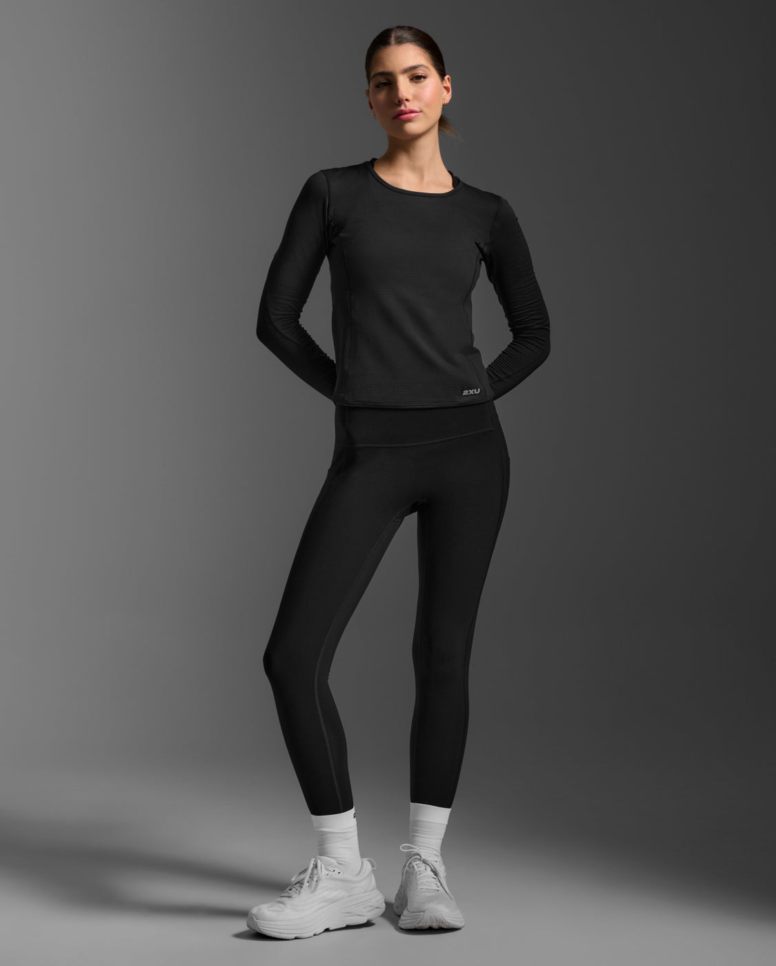 2xu-ignition-grid-base-layer-termico-nero image 4